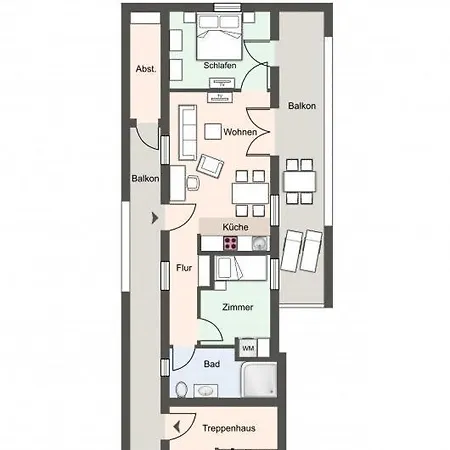 Penthouse Penthouse Skipperhuset Appartement